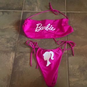 Women’s Barbie bikini thong set Large